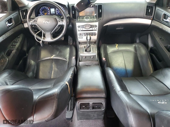 2011 Infiniti G25 Sedan Journey with VIN JN1DV6AP1BM603295, listed as a Copart auction lot 42162905 with 186,888 mi miles and Salvage Title. Bid and sale history available at carsss.com. Image 8.