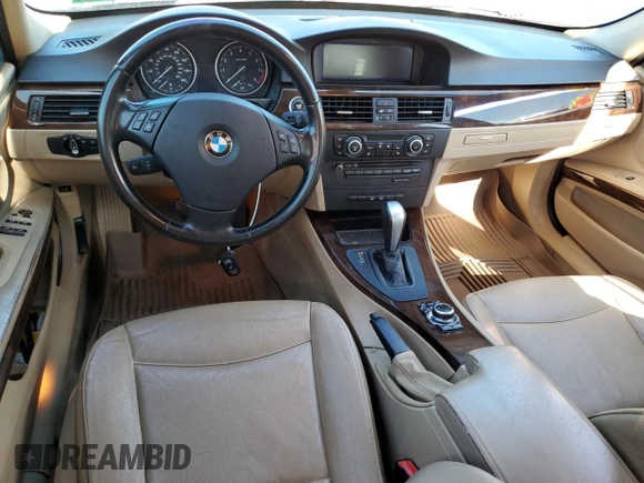 2011 BMW 3 Series 335i xDrive with VIN WBAPL5C56BA919294, listed as a Copart auction lot 66832514 with 167,643 mi miles and Non repairable. Bid and sale history available at DreamBid. Image 8.