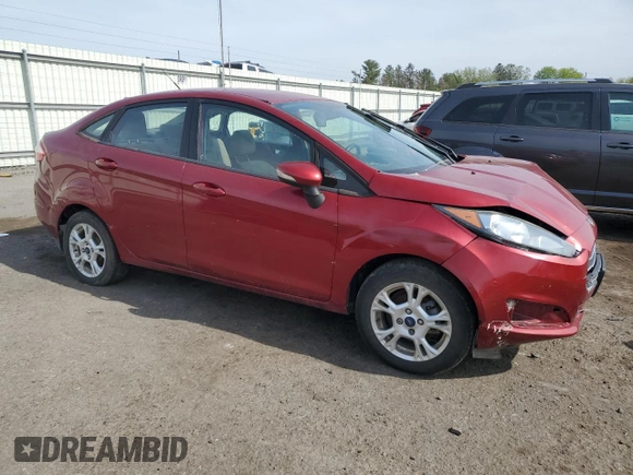 2014 Ford Fiesta SE with VIN 3FADP4BJ9EM150872, listed as a Copart auction lot 54540395 with 80,042 mi miles and Salvage Title. Bid and sale history available at carsss.com. Image 4.