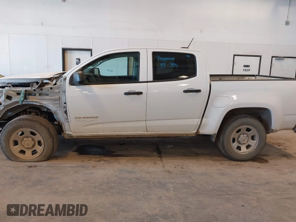 2022 Chevrolet Colorado 2WD Work Truck with VIN 1GCGSBEA7N1306183, listed as a IAAI auction lot 42230862 with 14,471 mi miles and . Bid and sale history available at DreamBid. Image 15.