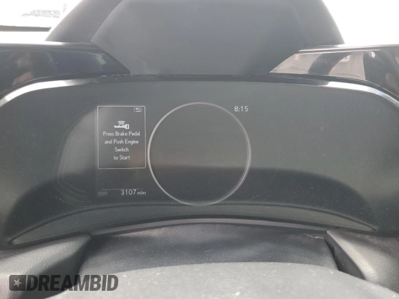 2022 Lexus NX with VIN 2T2ADCAZ9NC001423, listed as a Copart auction lot 62455124 with 3,107 mi miles and Non Repairable. Bid and sale history available at carsss.com. Image 9.