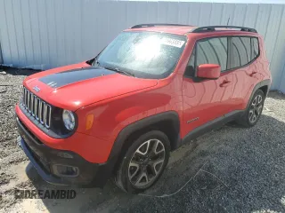 2018 Jeep Renegade Latitude with VIN ZACCJABBXJPG87062, listed as a Copart auction lot 50228555 with 76,327 mi miles and Clean Title. Bid and sale history available at carsss.com. Image 1.