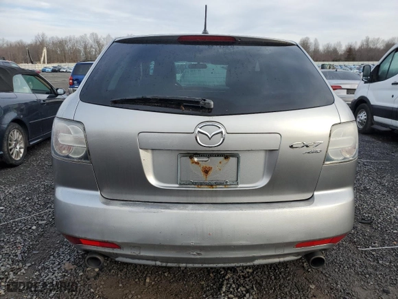 2011 Mazda CX-7 s Touring with VIN JM3ER4CL1B0362342, listed as a Copart auction lot 50449585 with NaN miles and Clean Title. Bid and sale history available at carsss.com. Image 6.