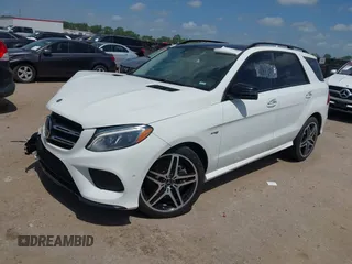 2018 Mercedes-Benz GLE 43 AMG with VIN 4JGDA6EB9JB168989, listed as a IAAI auction lot 42549650 with 94,170 mi miles and . Bid and sale history available at DreamBid. Image 2.