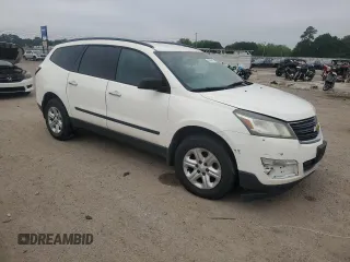 2014 Chevrolet Traverse LS z VIN 1GNKRFED5EJ340184, wystawiony jako Copart lot #54798975 z przebiegiem 197 728 mil mil oraz Czysty tytuł • Clean title. Historia ofert i sprzedaży dostępna na DreamBid. Obrazek 4.
