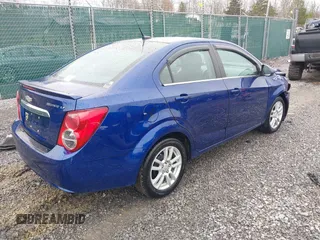 2013 Chevrolet Sonic LT with VIN 1G1JC5SH9D4251652, listed as a IAAI auction lot 41795018 with 45,268 mi miles and . Bid and sale history available at DreamBid. Image 4.