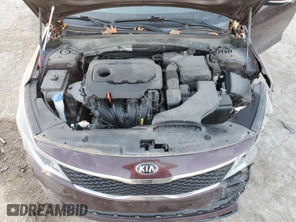 2016 Kia Optima LX z VIN 5XXGT4L36GG053507, wystawiony jako Copart lot #85898534 z przebiegiem 89 192 mil mil oraz Szkoda całkowita • Salvage title. Historia ofert i sprzedaży dostępna na DreamBid. Obrazek 11.