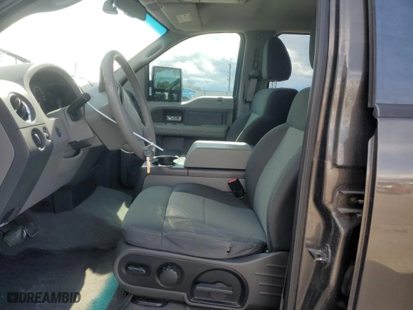 2007 Ford F-150 XLT with VIN 1FTPW12V37FB23276, listed as a Copart auction lot 51130805 with 156,495 mi miles and Salvage Title. Bid and sale history available at carsss.com. Image 7.