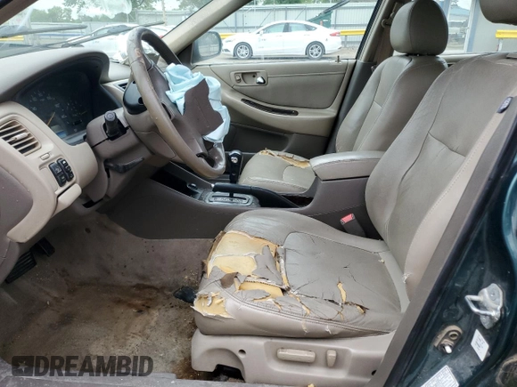 2002 Honda Accord EX z VIN 1HGCG16572A010542, wystawiony jako Copart lot #54746985 z przebiegiem Nie podano mil oraz Szkoda całkowita • Salvage title. Historia ofert i sprzedaży dostępna na DreamBid. Obrazek 7.