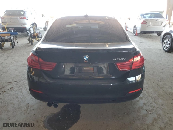 2018 BMW 4 Series 430i with VIN WBA4J1C52JBM11513, listed as a Copart auction lot 48206685 with 104,522 mi miles and Salvage Title. Bid and sale history available at carsss.com. Image 6.