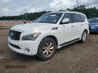 2012 Infiniti QX56 7-passenger z VIN JN8AZ2NF0C9517659, wystawiony jako Copart lot #60872615 z przebiegiem 170 391 mil mil oraz Czysty tytuł • Clean title. Historia ofert i sprzedaży dostępna na DreamBid. Obrazek 1.