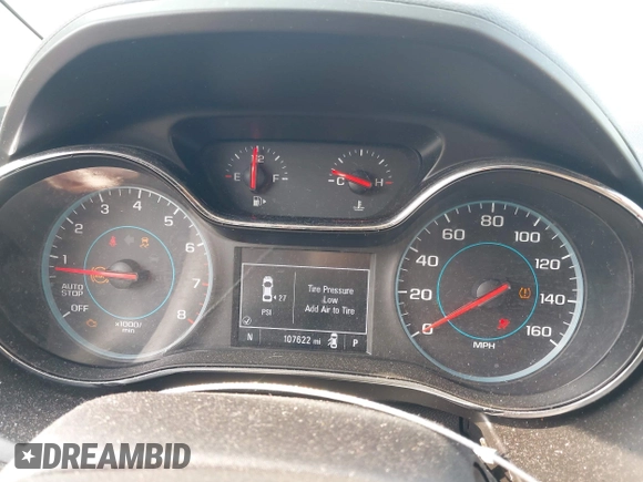 2018 Chevrolet Cruze LS with VIN 1G1BC5SM1J7106018, listed as a IAAI auction lot 42048367 with 107,622 mi miles and . Bid and sale history available at DreamBid. Image 7.