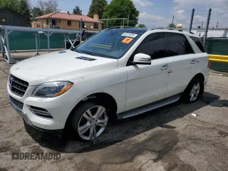 2013 Mercedes-Benz M 350 with VIN 4JGDA2EB1DA222904, listed as a Copart auction lot 58074395 with 124,986 mi miles and Non repairable. Bid and sale history available at DreamBid. Image 1.