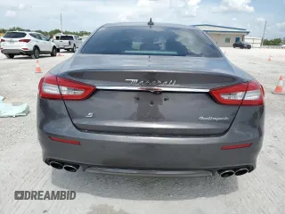 2018 Maserati Quattroporte S GranLusso with VIN ZAM56YPL6J1281490, listed as a Copart auction lot 60120163 with 59,327 mi miles. Bid and sale history available at carsss.com. Image 6.