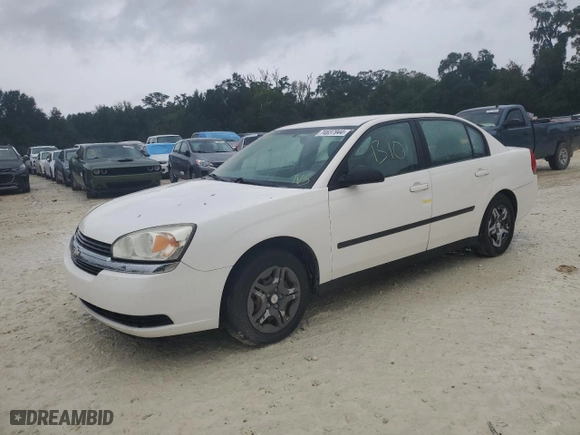2005 Chevrolet Malibu with VIN 1G1ZS52F35F215949, listed as a Copart auction lot 74637944 with 0 mi miles and Salvage Title. Bid and sale history available at carsss.com. Image 1.