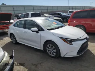 2023 Toyota Corolla LE with VIN 5YFB4MDE3PP014694, listed as a Copart auction lot 46317215 with 0 mi miles and Non Repairable. Bid and sale history available at carsss.com. Image 4.