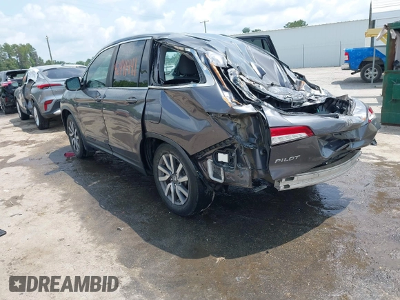 2019 Honda Pilot EX-L with VIN 5FNYF5H4XKB018306, listed as a IAAI auction lot 42441441 with 53,212 mi miles and . Bid and sale history available at DreamBid. Image 3.