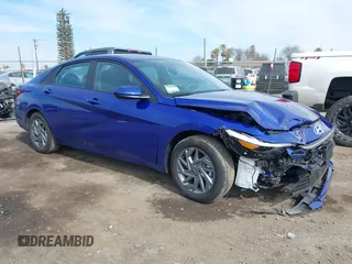 2024 Hyundai Elantra SEL with VIN KMHLM4DGXRU820751, listed as a IAAI auction lot 41600603 with 9,137 mi miles and . Bid and sale history available at DreamBid. Image 13.