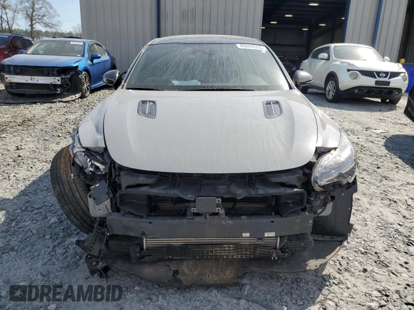 2022 Kia Stinger GT1 with VIN KNAE45LC8N6105917, listed as a Copart auction lot 49444555 with 26,089 mi miles and Salvage Title. Bid and sale history available at DreamBid. Image 5.