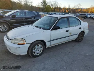 1996 Honda Civic DX with VIN 1HGEJ6620TL028898, listed as a Copart auction lot 76535884 with 209,949 mi miles and Clean Title. Bid and sale history available at carsss.com. Image 1.