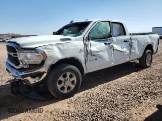 2023 Ram 2500 Big Horn with VIN 3C6UR5JL8PG544059, listed as a Copart auction lot 77711794 with 37,605 mi miles and Salvage title. Bid and sale history available at DreamBid. Image 1.
