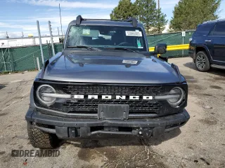 2023 Ford Bronco with VIN 1FMEE5DP5PLA85207, listed as a Copart auction lot 53865985 with 17,561 mi miles and Salvage title. Bid and sale history available at DreamBid. Image 5.