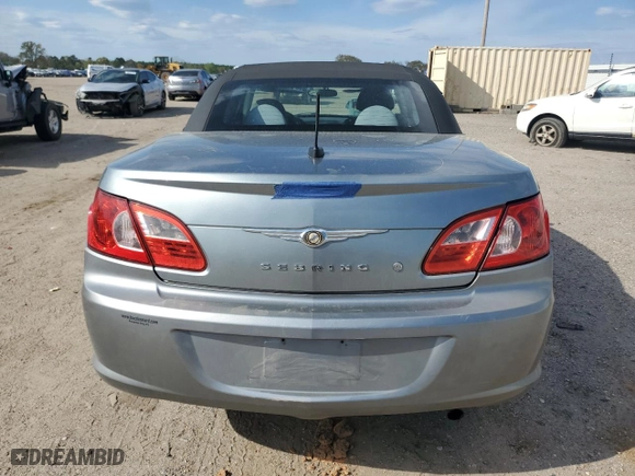 2008 Chrysler Sebring LX with VIN 1C3LC45KX8N131669, listed as a Copart auction lot 50821995 with 151,053 mi miles and Salvage Title. Bid and sale history available at carsss.com. Image 6.