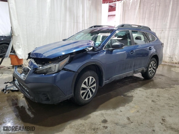 2020 Subaru Outback with VIN 4S4BTAAC8L3178865, listed as a Copart auction lot 89098915 with 38,559 mi miles and Salvage Title. Bid and sale history available at carsss.com. Image 1.