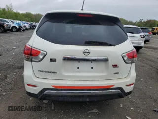 2015 Nissan Pathfinder Platinum with VIN 5N1AR2MM6FC640557, listed as a Copart auction lot 55948055 with 136,461 mi miles and Clean title. Bid and sale history available at DreamBid. Image 6.