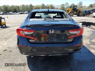 2018 Honda Accord Sedan Sport 1.5T with VIN 1HGCV1F37JA020460, listed as a Copart auction lot 49232435 with 163,570 mi miles and Salvage Title. Bid and sale history available at carsss.com. Image 6.