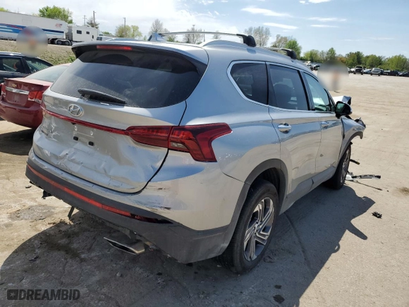 2023 Hyundai Santa Fe SEL with VIN 5NMS24AJ6PH639057, listed as a Copart auction lot 50362424 with 5,091 mi miles and Salvage Title. Bid and sale history available at carsss.com. Image 3.