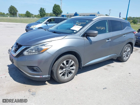 2018 Nissan Murano S with VIN 5N1AZ2MH7JN148667, listed as a IAAI auction lot 40176203 with 157,872 mi miles. Bid and sale history available at carsss.com. Image 17.