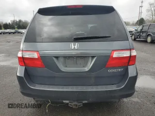 2005 Honda Odyssey EX-L with VIN 5FNRL38695B018174, listed as a Copart auction lot 45573885 with 207,393 mi miles and Salvage Title. Bid and sale history available at carsss.com. Image 6.