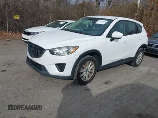 2013 Mazda CX-5 Sport with VIN JM3KE4BE5D0165212, listed as a IAAI auction lot 41332056 with 150,301 mi miles. Bid and sale history available at carsss.com. Image 2.
