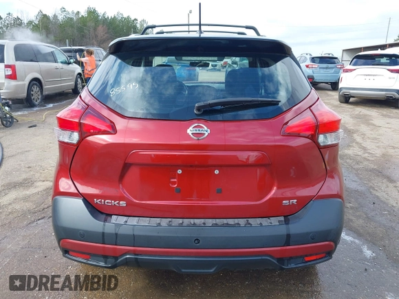 2019 Nissan Kicks SR with VIN 3N1CP5CUXKL500664, listed as a IAAI auction lot 41517100 with 244,247 mi miles. Bid and sale history available at carsss.com. Image 17.