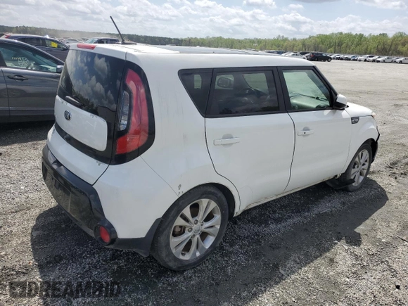 2016 Kia Soul + with VIN KNDJP3A50G7272545, listed as a Copart auction lot 51443655 with 47,753 mi miles and Salvage Title. Bid and sale history available at carsss.com. Image 3.