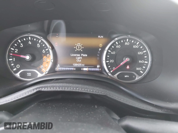 2017 Jeep Renegade Limited with VIN ZACCJADB5HPF68004, listed as a IAAI auction lot 41789333 with 108,425 mi miles and . Bid and sale history available at DreamBid. Image 7.