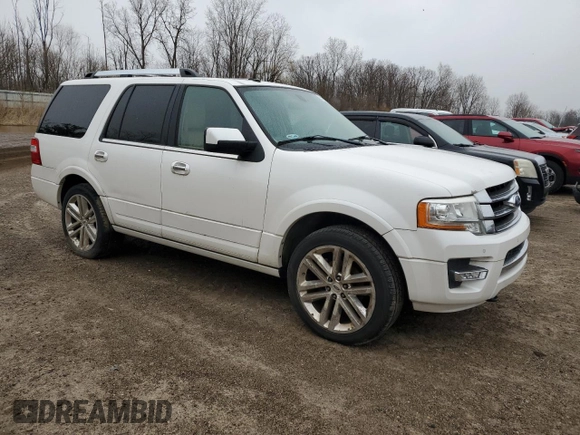 2016 Ford Expedition Limited z VIN 1FMJU2AT2GEF02305, wystawiony jako Copart lot #51755245 z przebiegiem 159 142 mil mil oraz Czysty tytuł • Clean title. Historia ofert i sprzedaży dostępna na DreamBid. Obrazek 4.