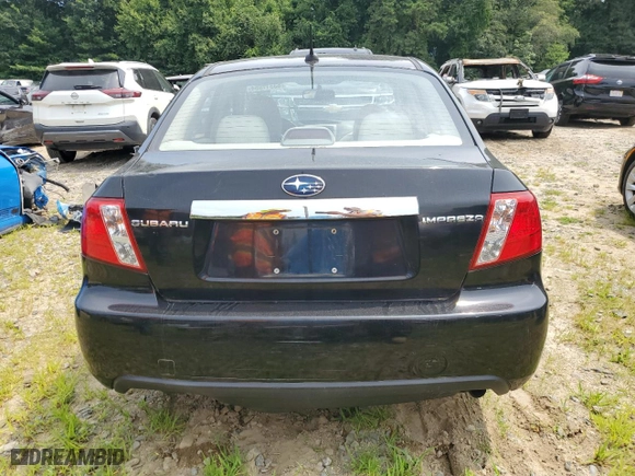 2009 Subaru Impreza Sedan i w/Premium Pkg with VIN JF1GE60609H518198, listed as a Copart auction lot 63317954 with 153,703 mi miles and Non Repairable. Bid and sale history available at carsss.com. Image 6.