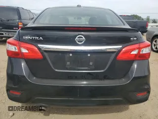 2017 Nissan Sentra S with VIN 3N1AB7AP6HY395714, listed as a Copart auction lot 53106925 with 45,146 mi miles and Salvage Title. Bid and sale history available at DreamBid. Image 6.