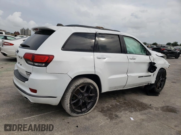 2020 Jeep Grand Cherokee Limited X with VIN 1C4RJEBG1LC152559, listed as a Copart auction lot 53973935 with Not provided miles and Salvage title. Bid and sale history available at DreamBid. Image 3.