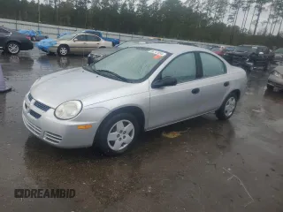 2005 Dodge Neon SE with VIN 1B3ES26C35D211286, listed as a Copart auction lot 80747654 with 0 mi miles and Salvage Title. Bid and sale history available at carsss.com. Image 1.