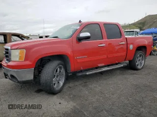 2009 GMC Sierra 1500 SLE with VIN 3GTEC23J39G148634, listed as a Copart auction lot 53536385 with 246,925 mi miles and Salvage title. Bid and sale history available at DreamBid. Image 1.