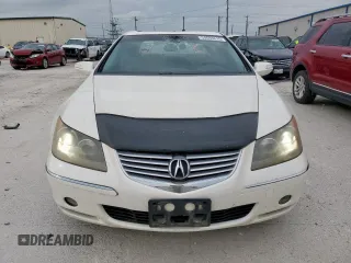 2006 Acura RL with VIN JH4KB16596C010835, listed as a Copart auction lot 54593615 with 253,575 mi miles and Salvage Title. Bid and sale history available at DreamBid. Image 5.