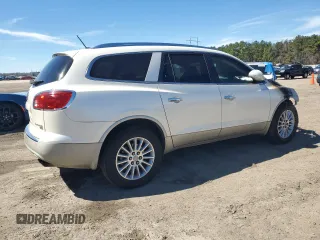 2011 Buick Enclave CXL-1 with VIN 5GAKRBED7BJ242191, listed as a Copart auction lot 47800485 with 0 mi miles and Salvage Title. Bid and sale history available at carsss.com. Image 3.