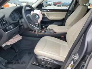 2016 BMW X3 xDrive35i z VIN 5UXWX7C57G0R18374, wystawiony jako Copart lot #54073525 z przebiegiem 138 399 mil mil oraz Szkoda całkowita • Salvage title. Historia ofert i sprzedaży dostępna na DreamBid. Obrazek 7.