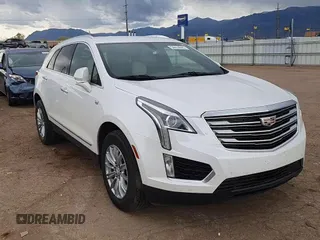 2018 Cadillac XT5 FWD with VIN 1GYKNARSXJZ223593, listed as a Copart auction lot 54414045 with 48,097 mi miles and Salvage title. Bid and sale history available at DreamBid. Image 14.