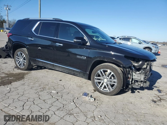 2023 Chevrolet Traverse High Country z VIN 1GNEVNKW4PJ275677, wystawiony jako Copart lot #49328615 z przebiegiem 47 102 mil mil oraz Szkoda całkowita • Salvage title. Historia ofert i sprzedaży dostępna na DreamBid. Obrazek 4.
