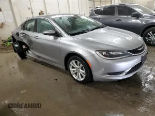 2015 Chrysler 200 Limited with VIN 1C3CCCAB3FN726845, listed as a Copart auction lot 51357975 with 111,194 mi miles and Salvage title. Bid and sale history available at DreamBid. Image 4.