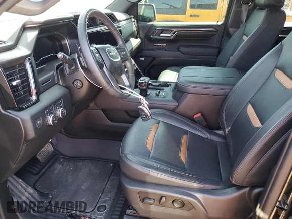 2023 GMC Sierra 1500 AT4 with VIN 1GTUUEE86PZ149679, listed as a Copart auction lot 53154385 with 36,826 mi miles and Salvage title. Bid and sale history available at DreamBid. Image 7.